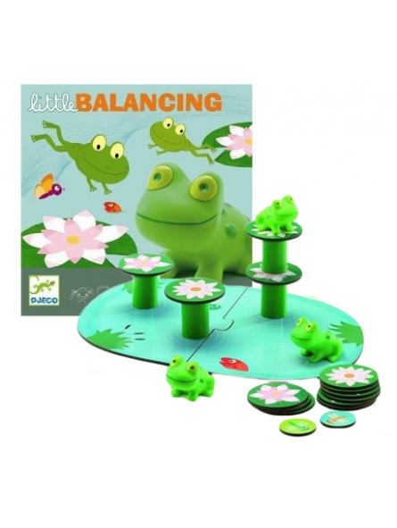 1 DJECO Gra Little Balancing balansujące żabki 2+