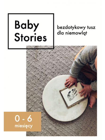 1 BABY STORIES Tusz do odcisków rączek niemowlaka