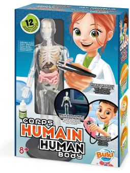 1 BUKI Model ludzkiego ciała CIAŁO CZŁOWIEKA 12 eksperymentów
